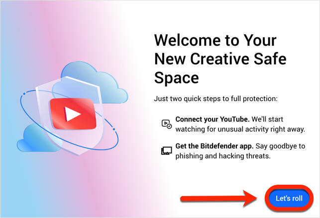 Set up Bitdefender Security for Creators